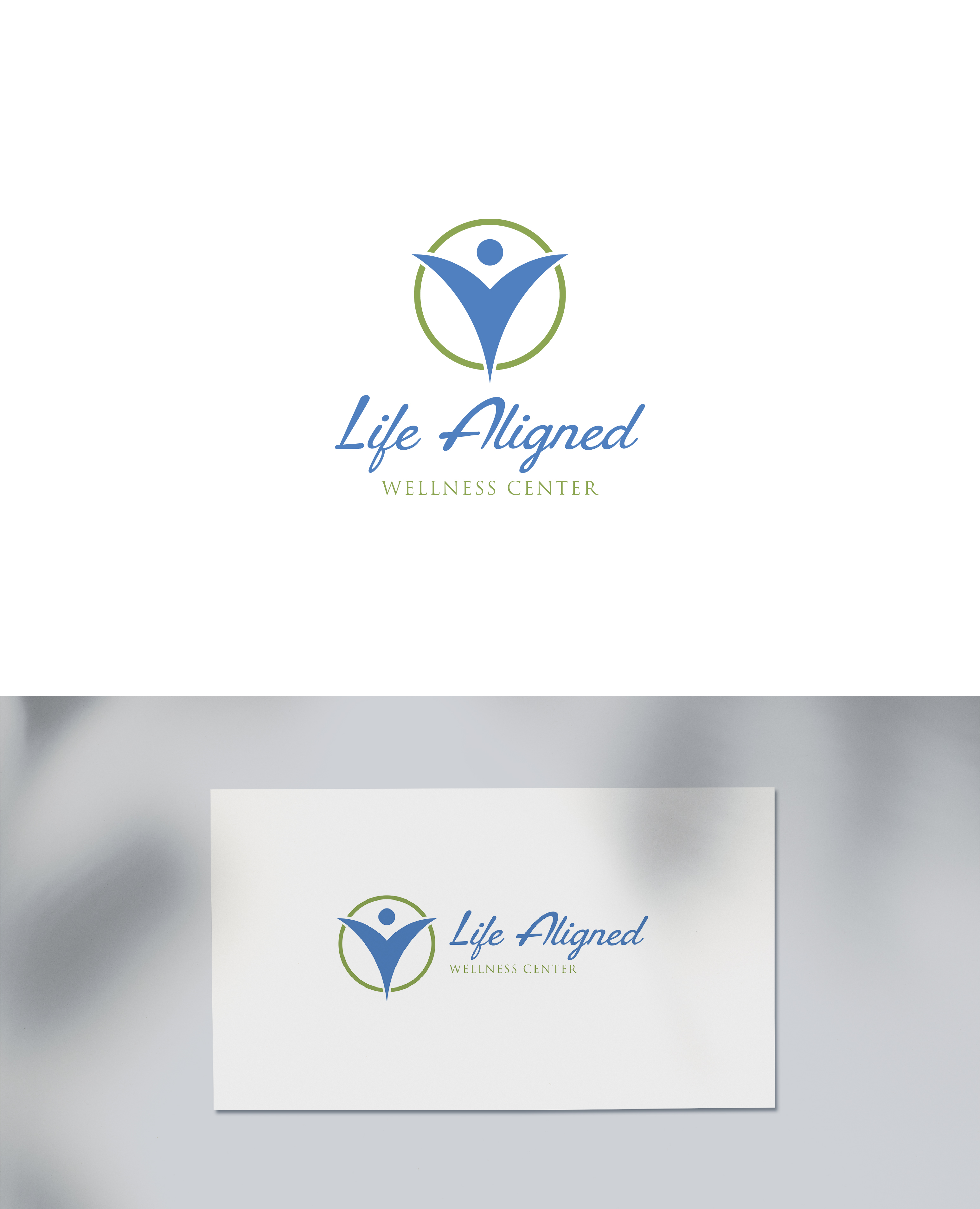Logo Design by RikoAji for Life Aligned Wellness Center | Design #27770951