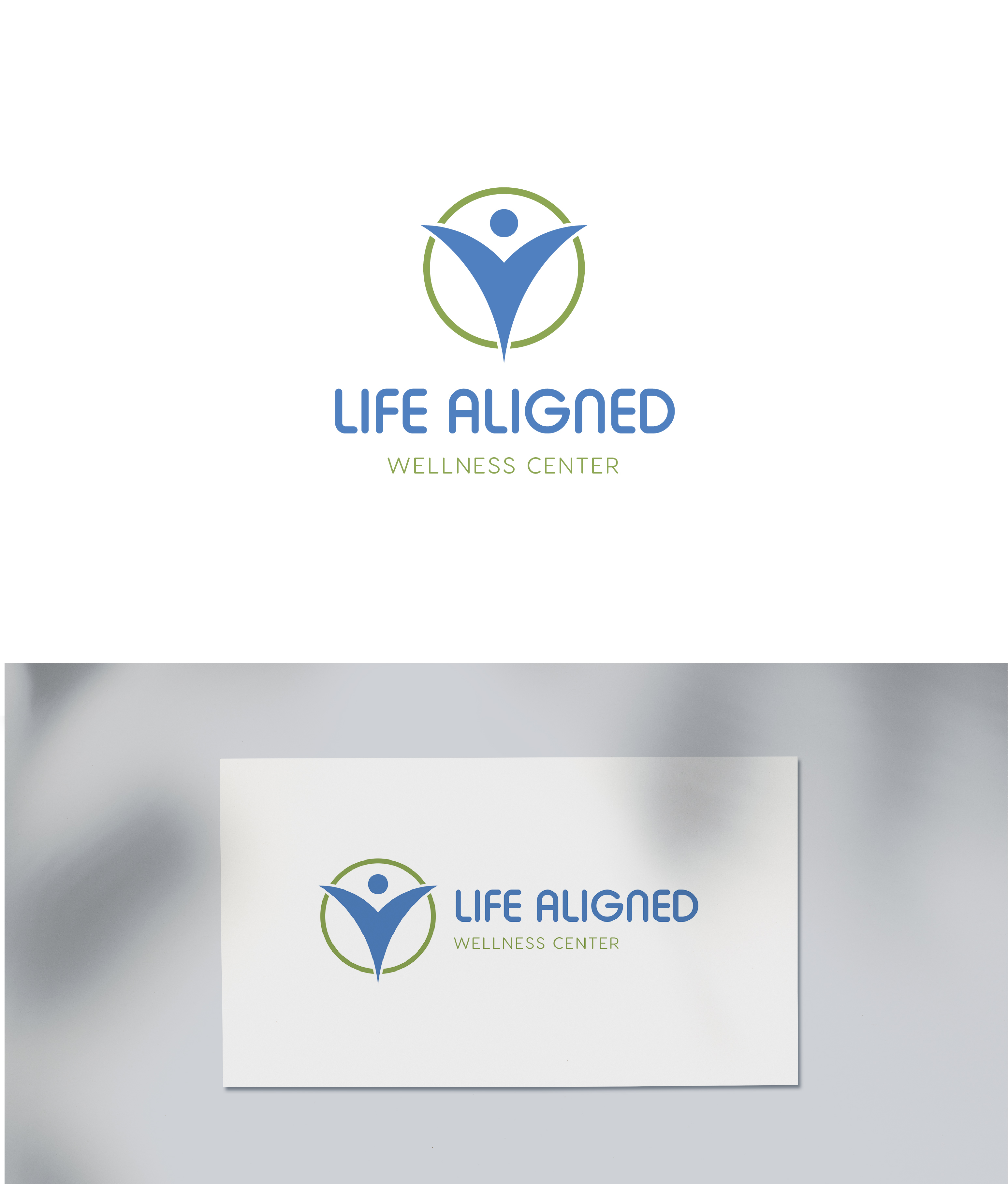 Logo Design by RikoAji for Life Aligned Wellness Center | Design #27771002