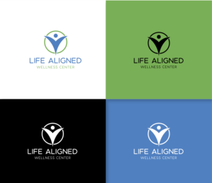 Logo Design by RikoAji for Life Aligned Wellness Center | Design: #27780725