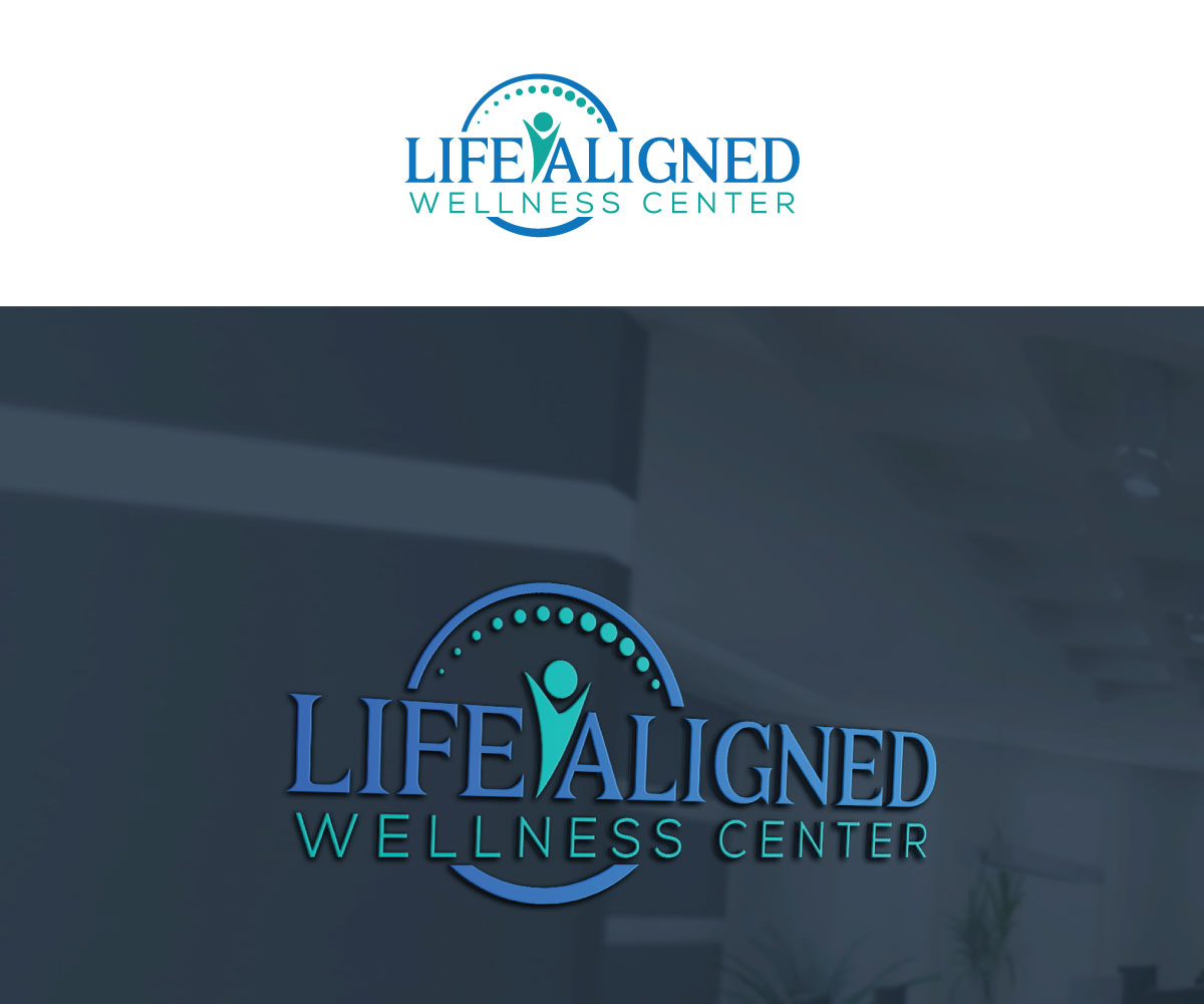 Logo Design by Luckey yaari for Life Aligned Wellness Center | Design #27754447
