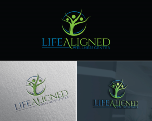Logo Design by Atec for Life Aligned Wellness Center | Design: #27753785