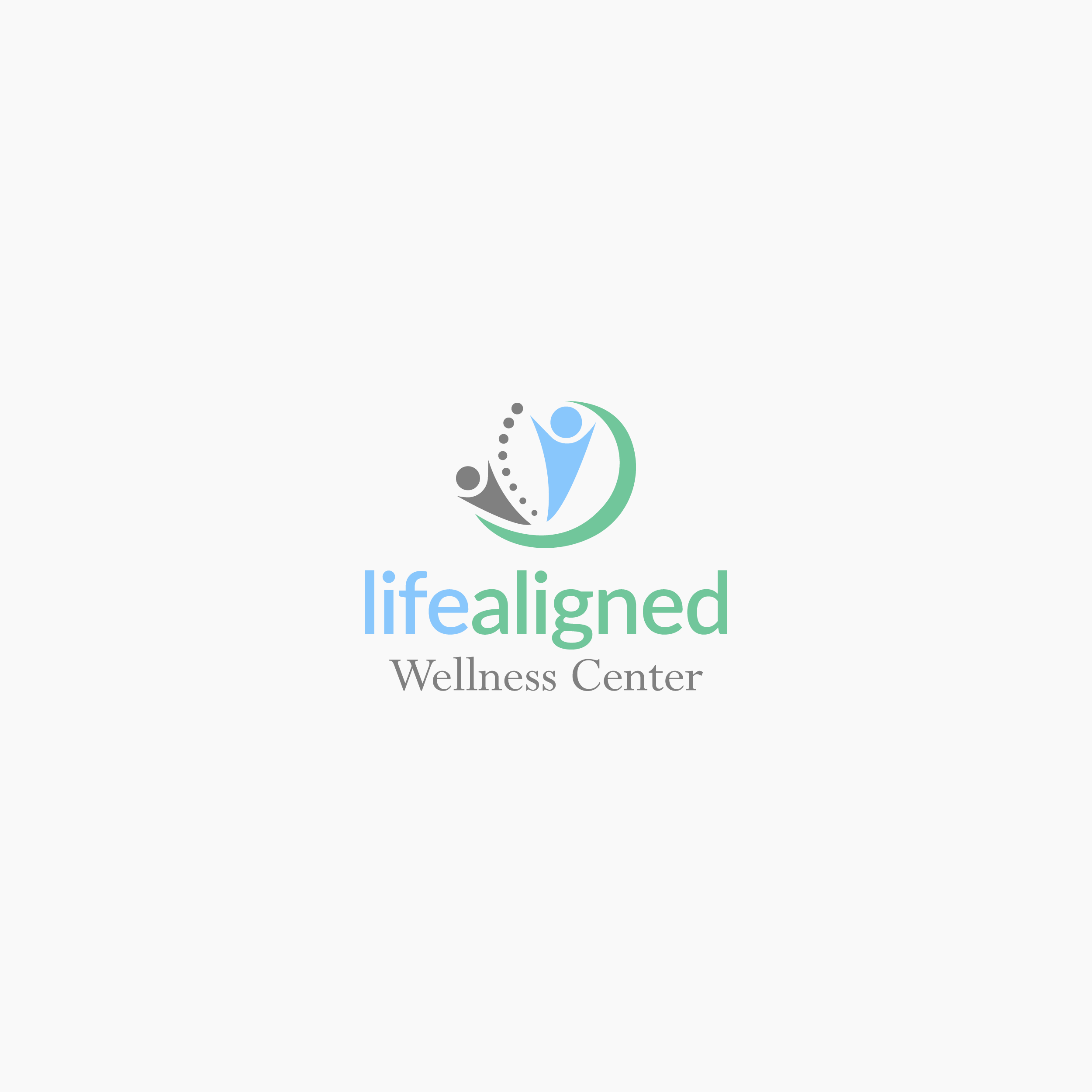 Logo Design by Rusty Circle for Life Aligned Wellness Center | Design #27755819
