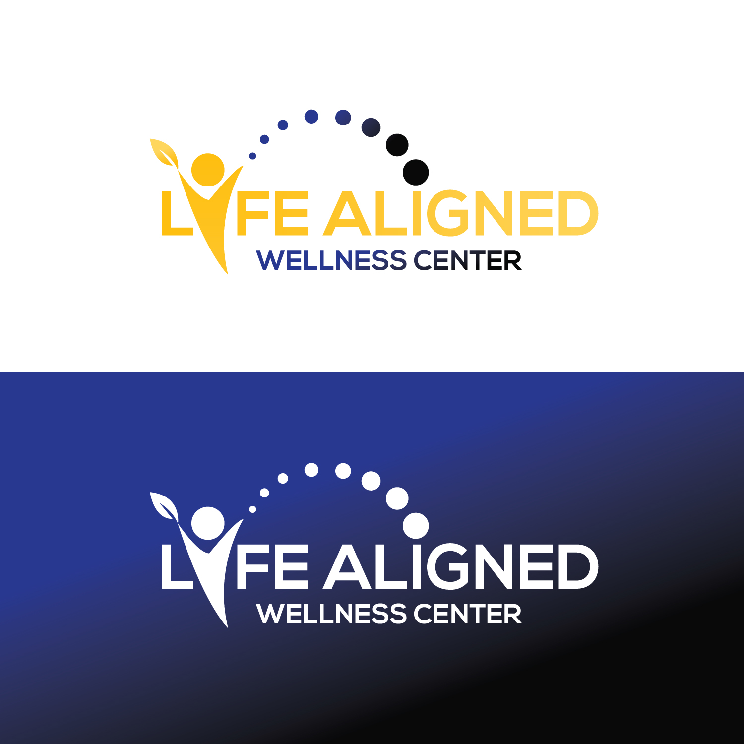 Logo-Design von geni für Life Aligned Wellness Center | Design #27752571