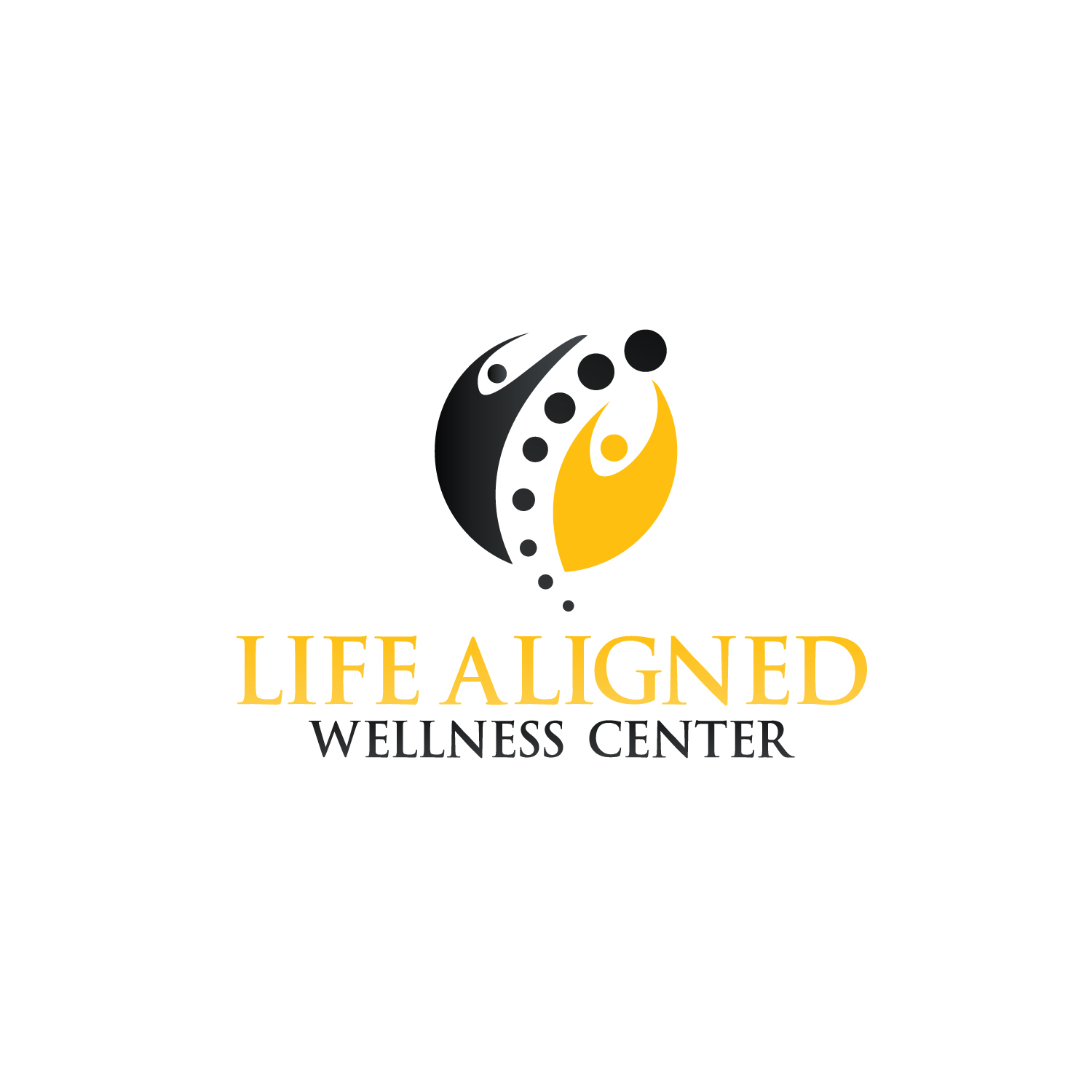 Logo-Design von geni für Life Aligned Wellness Center | Design #27755362