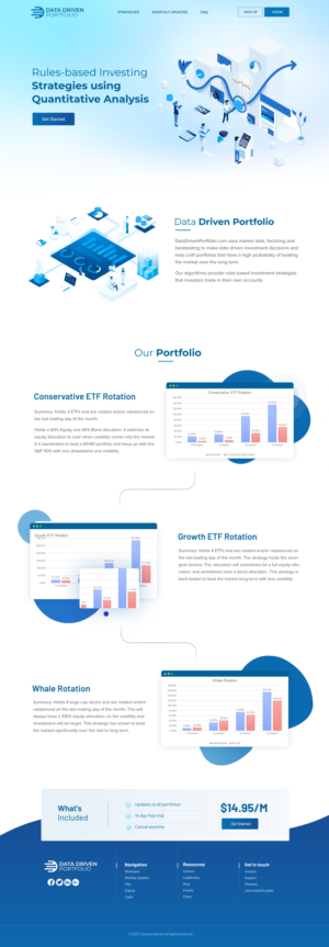 Web Design by Blue Sparrow for this project | Design: #27756666