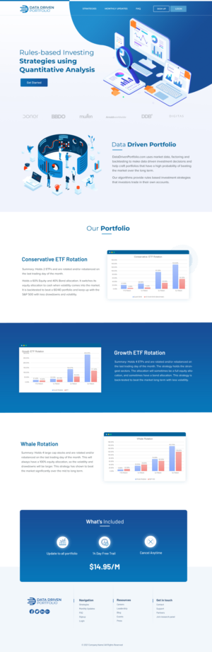 Web Design by Blue Sparrow for this project | Design: #27756922