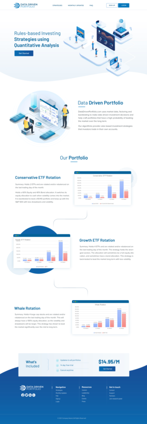 Web Design by Blue Sparrow for this project | Design: #27769924