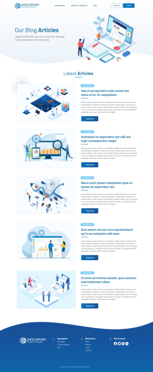 Web Design by Blue Sparrow for this project | Design: #27780335