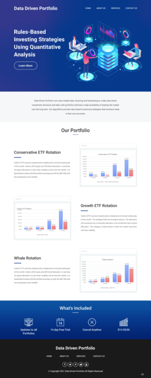 Web and Logo Design - Investing Website | Web-Design von pb