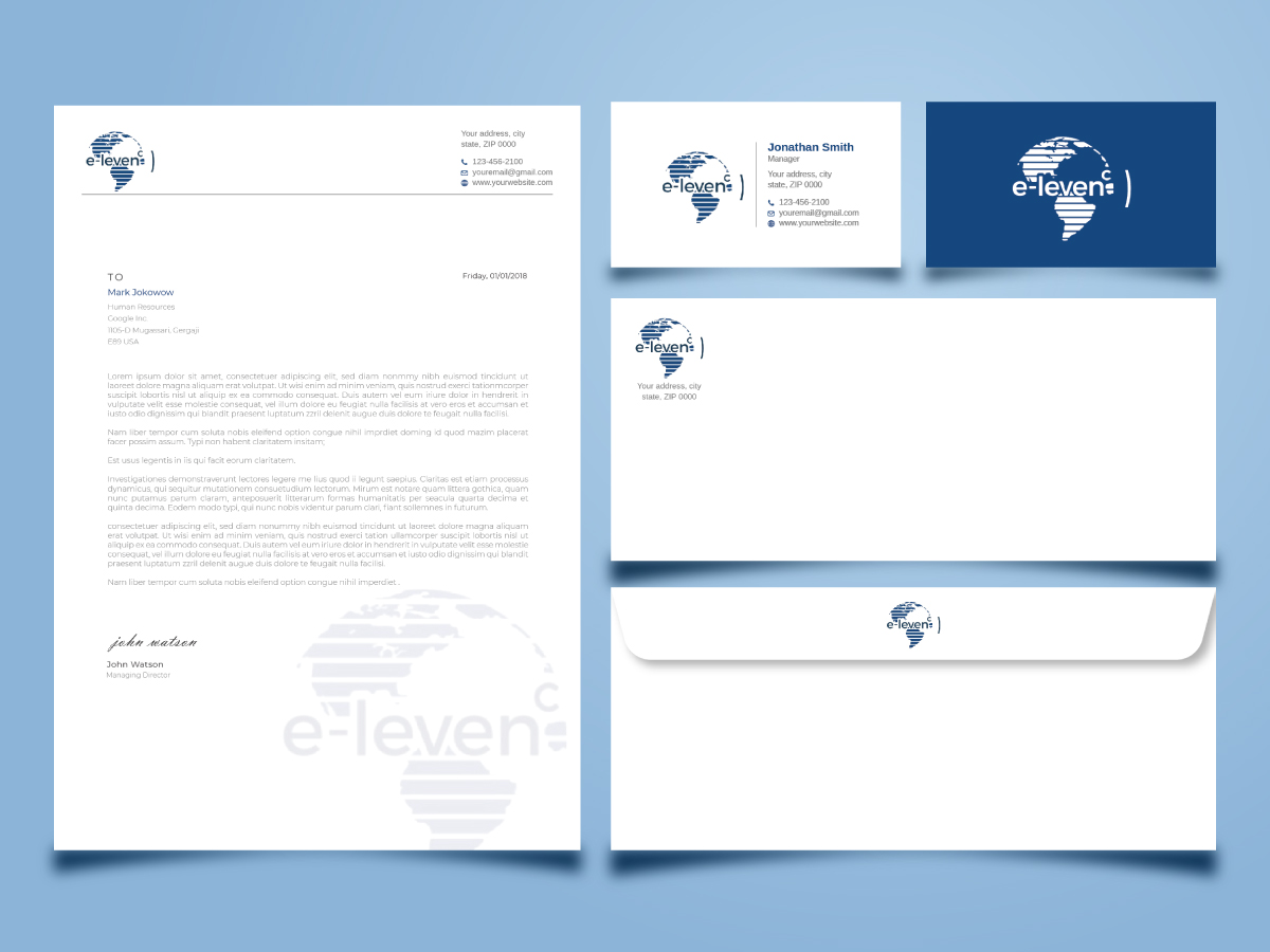 Stationery Design by LAXMI DESIGNHUB for this project | Design #27807152