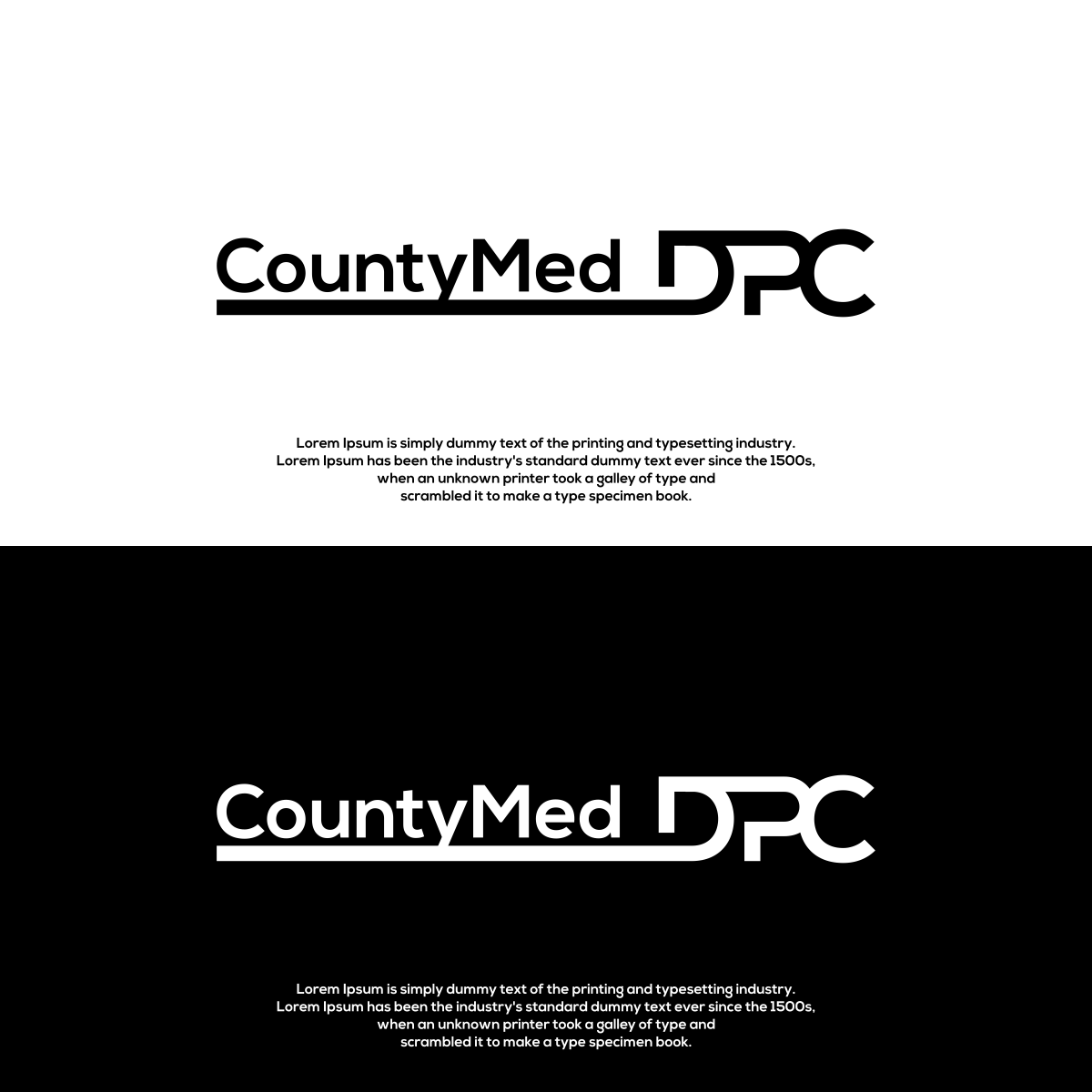 Logo Design by driptip for CountyMed DPC | Design #27752101