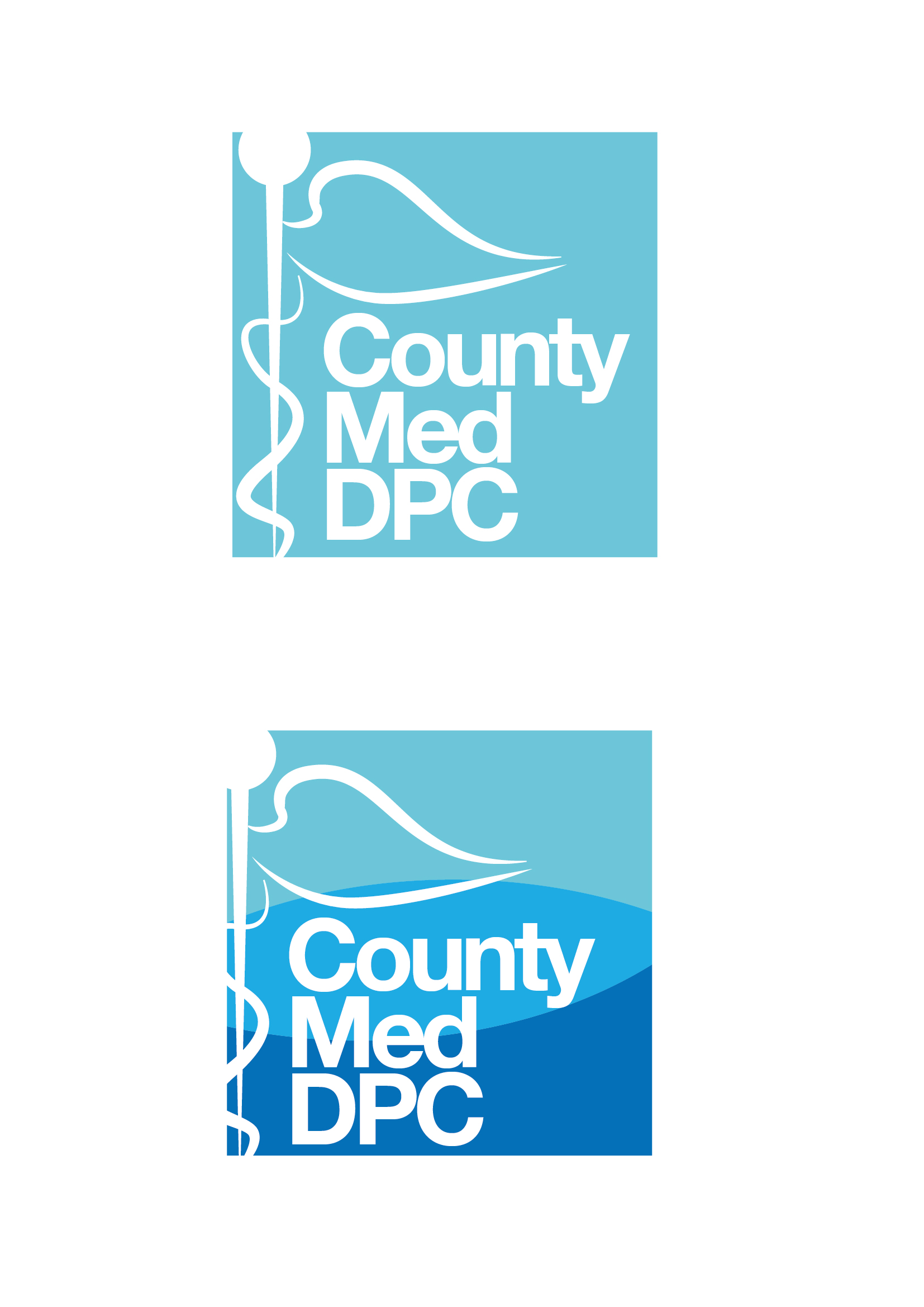 Logo Design by @gus for CountyMed DPC | Design #27755147