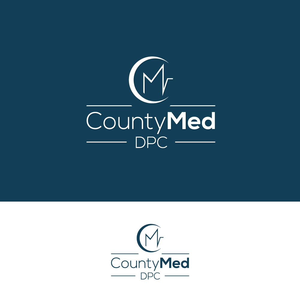 Logo Design by Sujit Banerjee for CountyMed DPC | Design #27753197