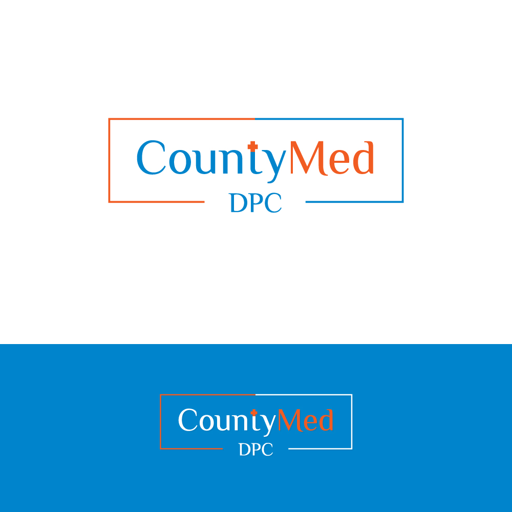 Logo Design by Sujit Banerjee for CountyMed DPC | Design #27753198
