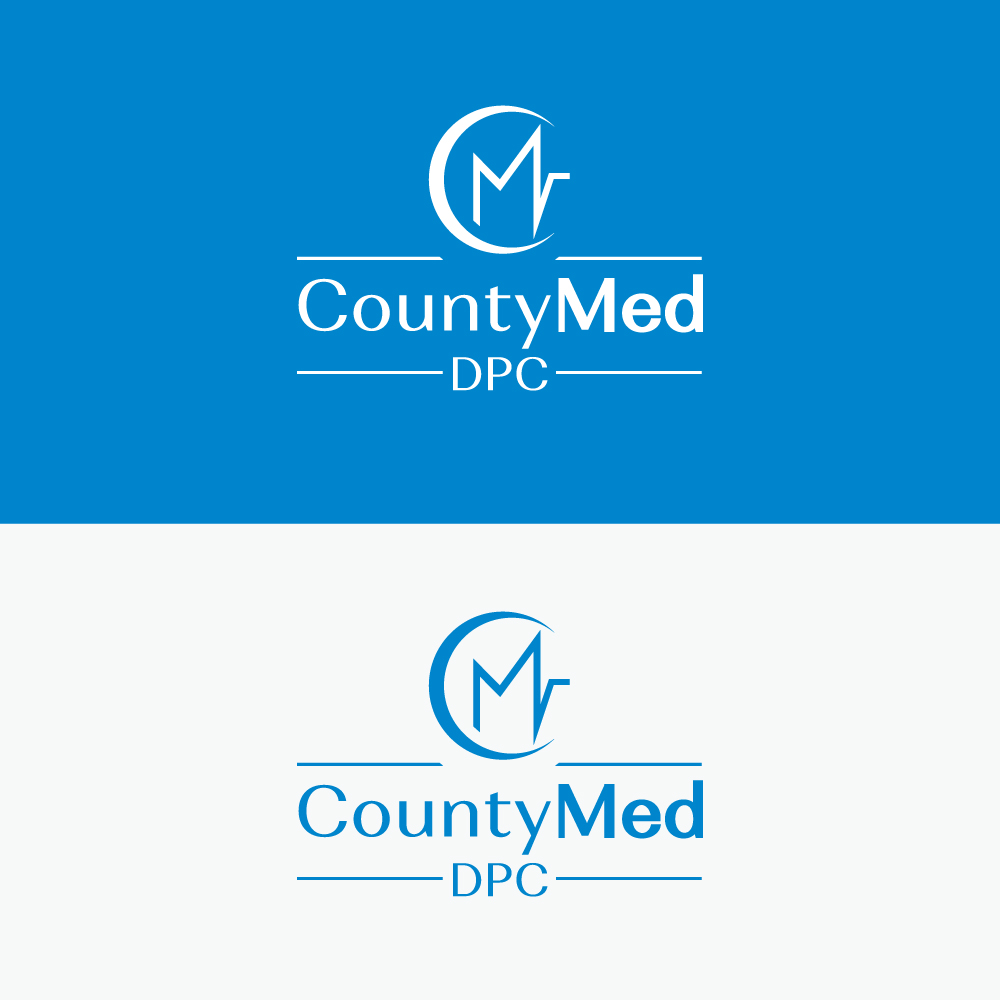 Logo Design by Sujit Banerjee for CountyMed DPC | Design #27766325