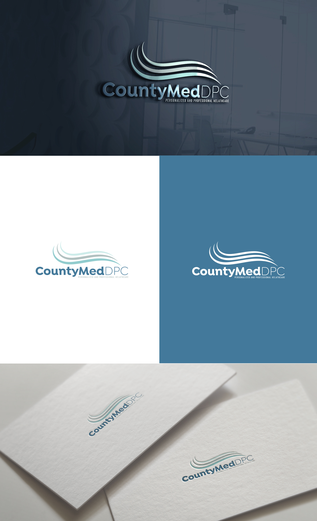 Logo Design by GLDesigns for CountyMed DPC | Design #27753547