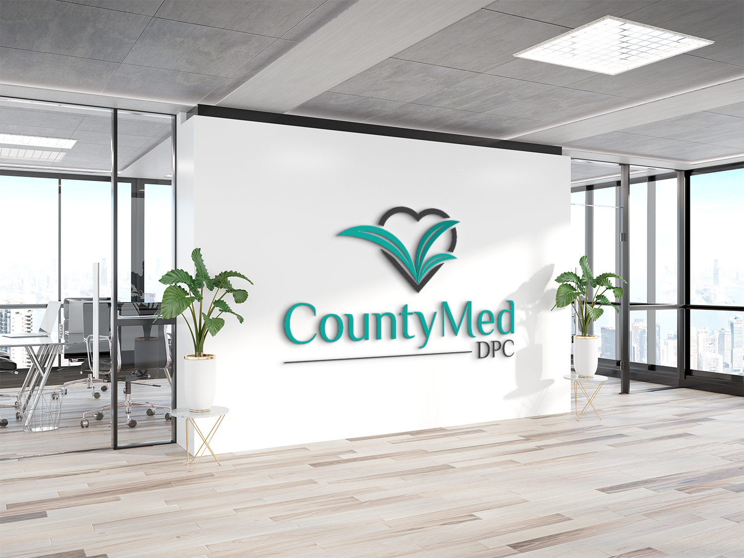 Logo Design by Deziners Zone for CountyMed DPC | Design #27753935
