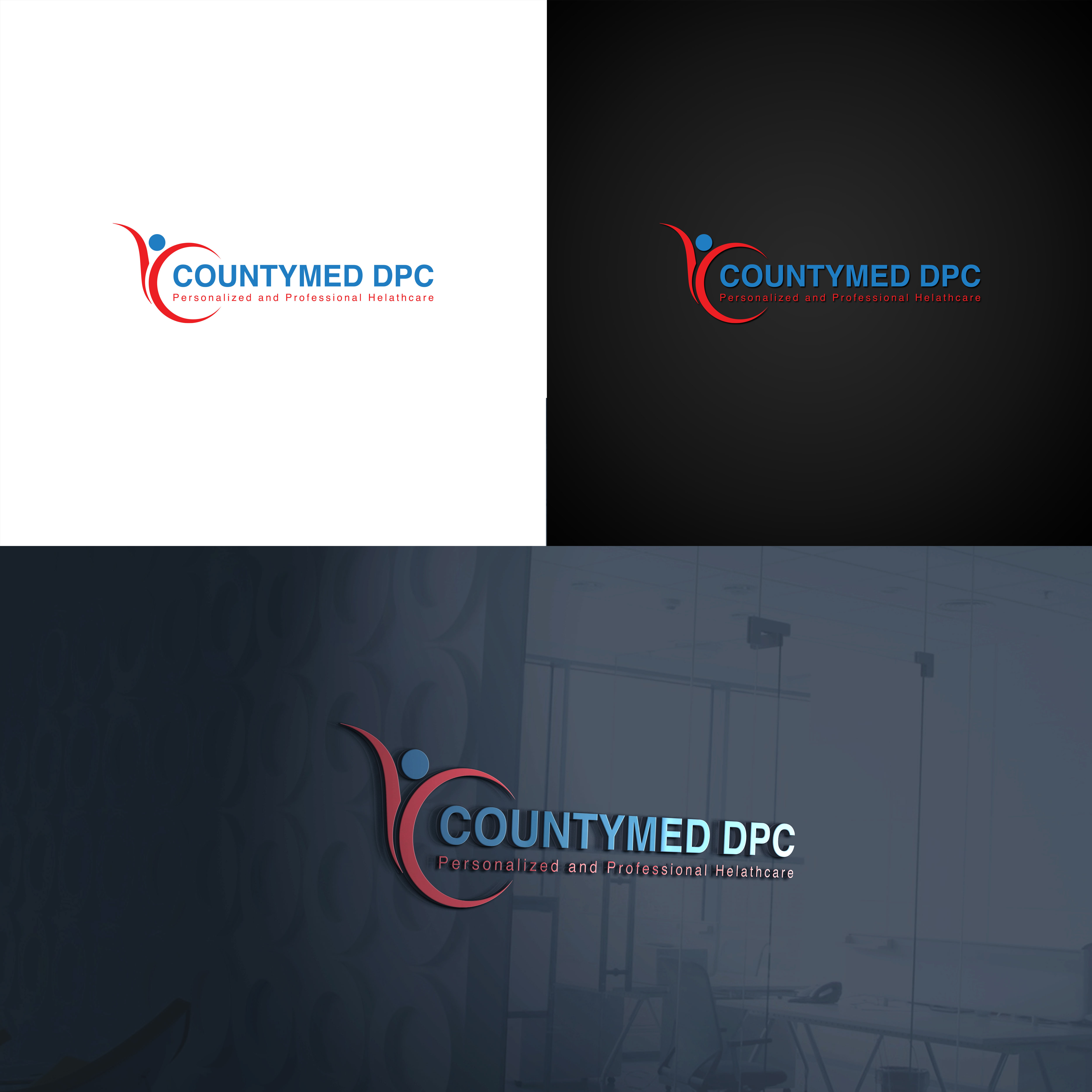 Diseño de Logo por RK CREATIVE para CountyMed DPC | Diseño #27788028