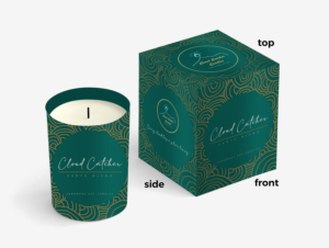 Packaging Design by rug for Cloud Catcher Candles | Design: #27790686