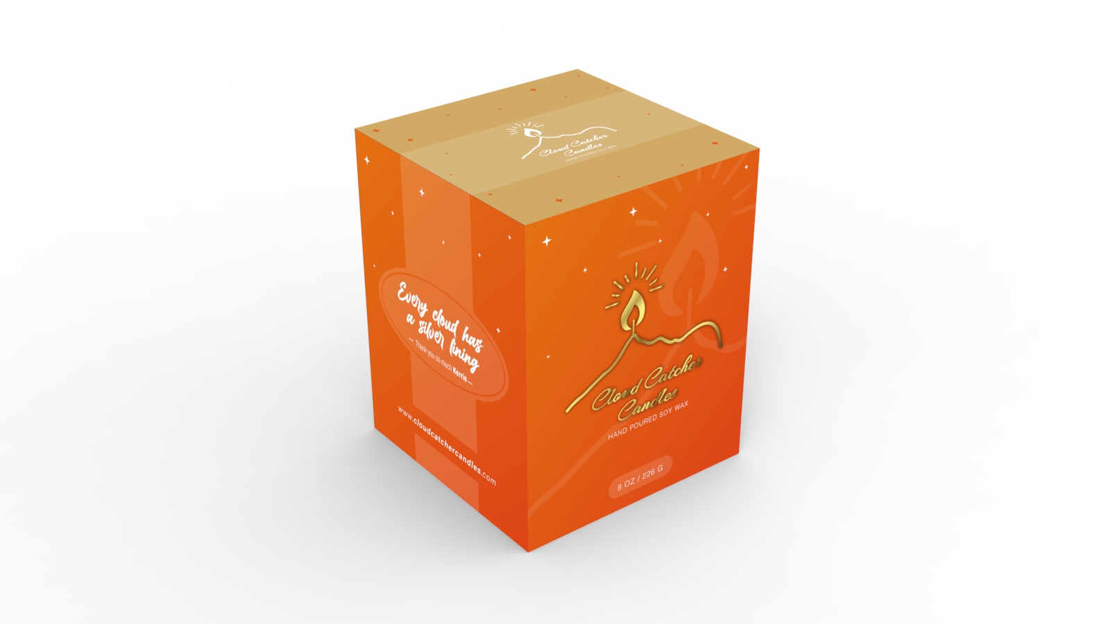 Packaging Design by davidsantacruz7 for Cloud Catcher Candles | Design #27797830
