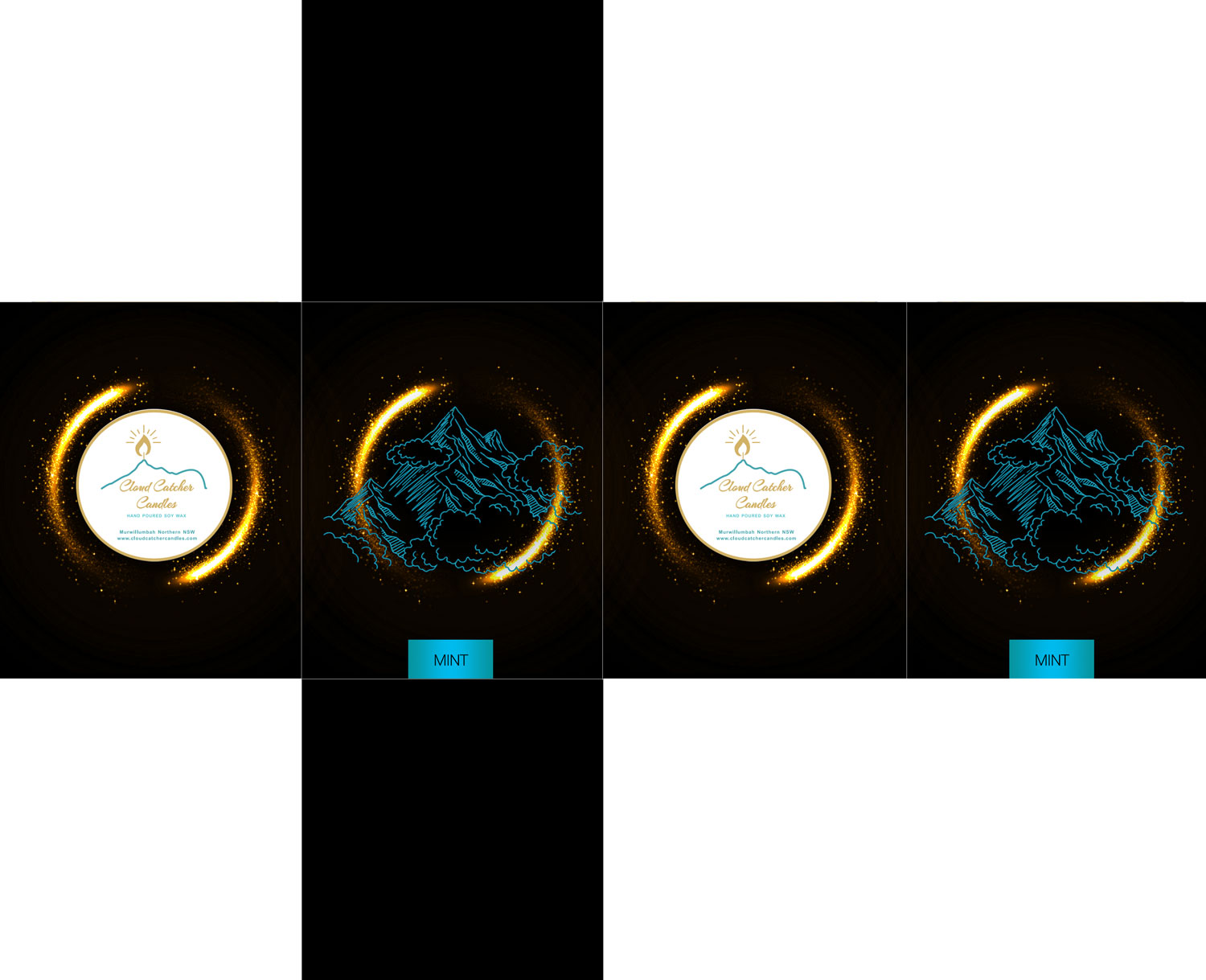 Packaging Design by ojulia for Cloud Catcher Candles | Design #27791620