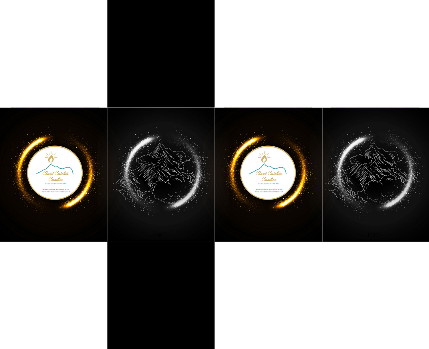 Packaging Design by ojulia for Cloud Catcher Candles | Design #27803649