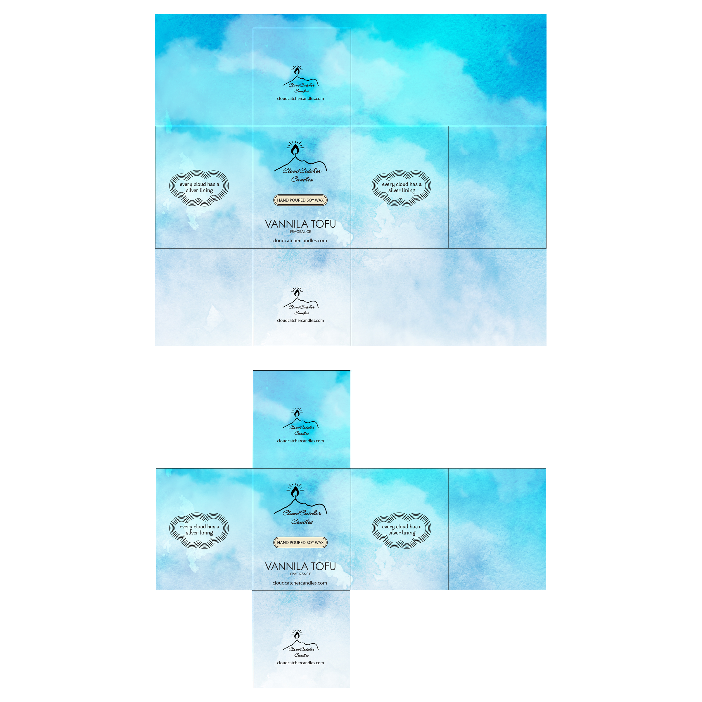Packaging Design by connexis for Cloud Catcher Candles | Design #27789918