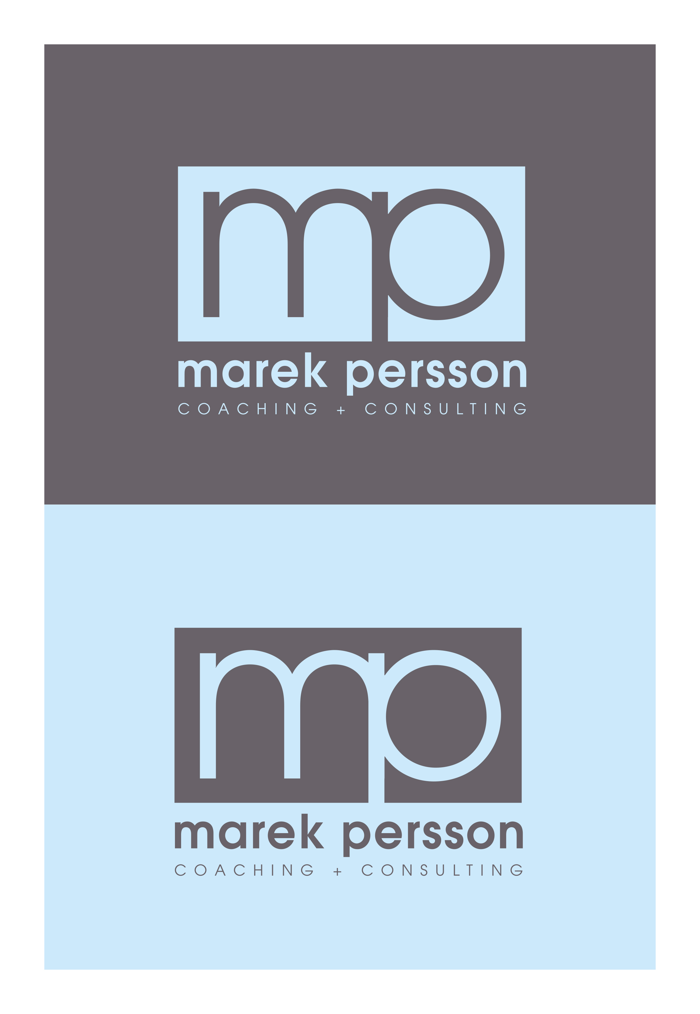 Logo Design by see why for Marek Persson Coaching & Consulting | Design #27753835