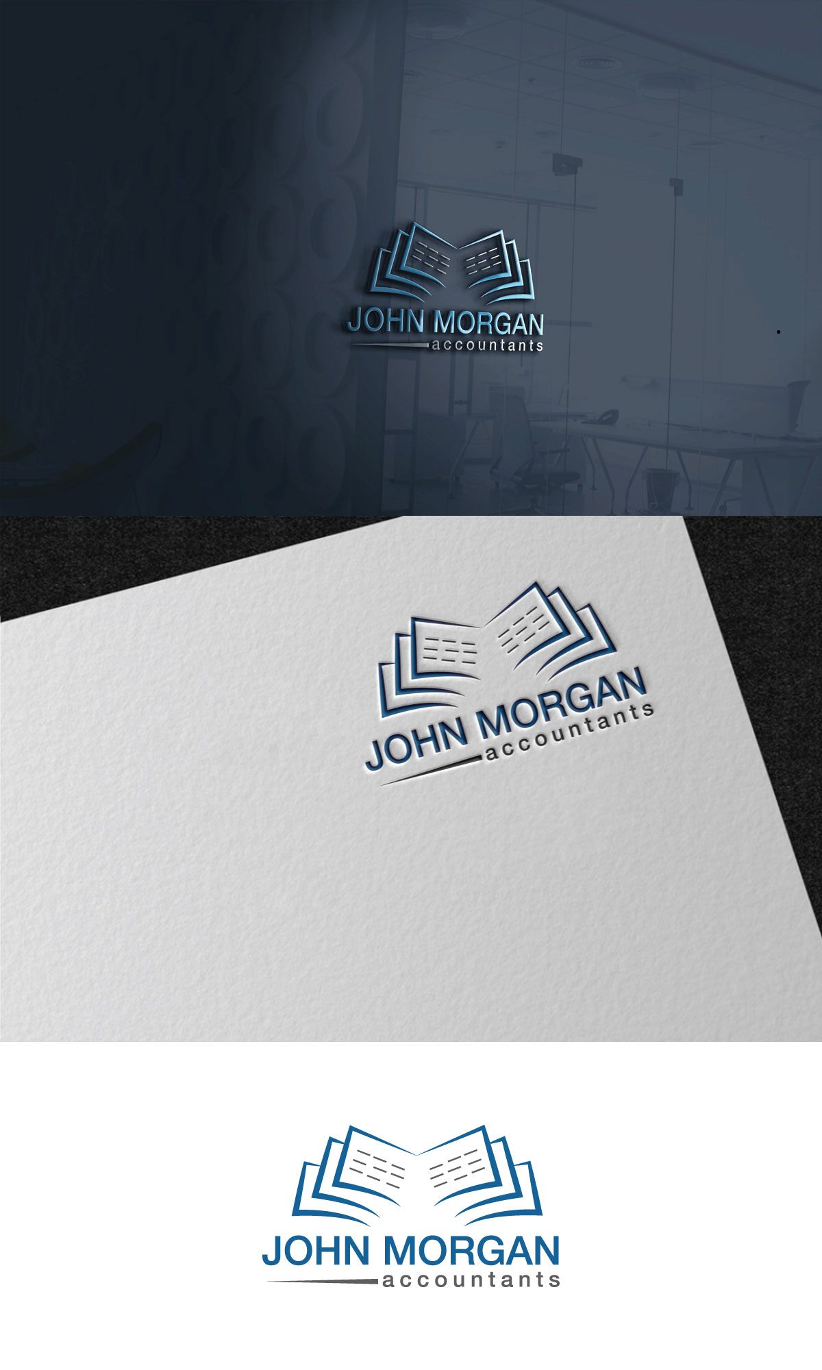 Logo Design by Onjumanara36 for John Morgan Accountants | Design #27754122