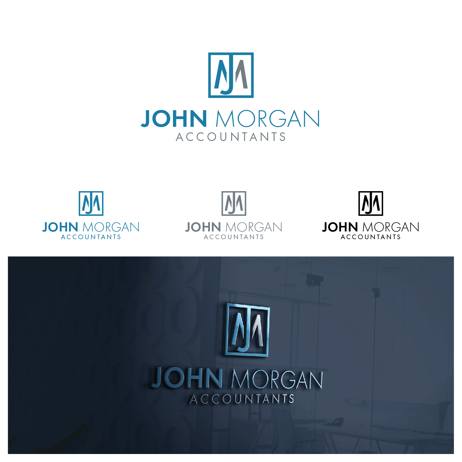 Logo Design by MG.graphics for John Morgan Accountants | Design #27757112