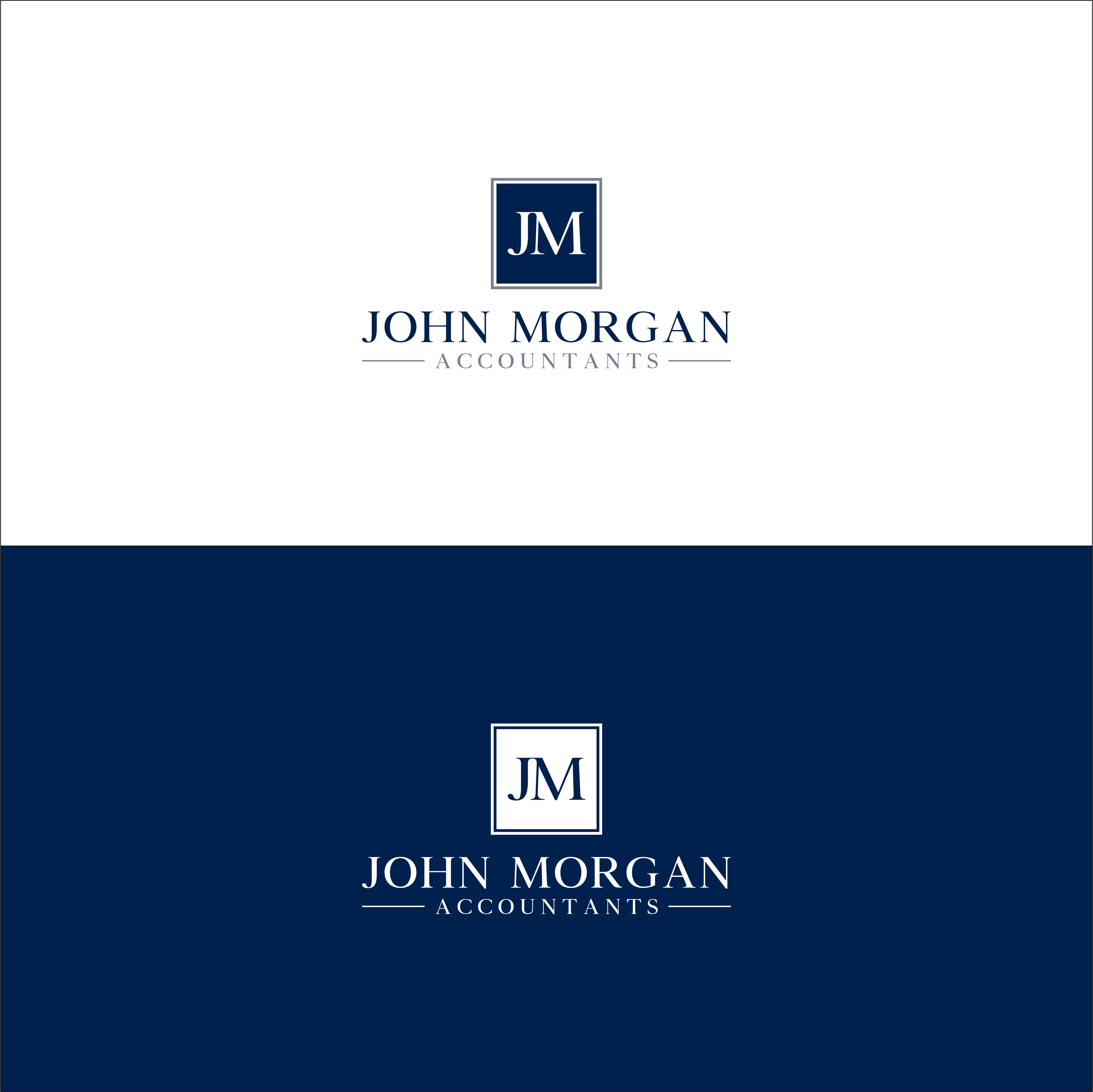 Logo Design by achil78 for John Morgan Accountants | Design #27768718