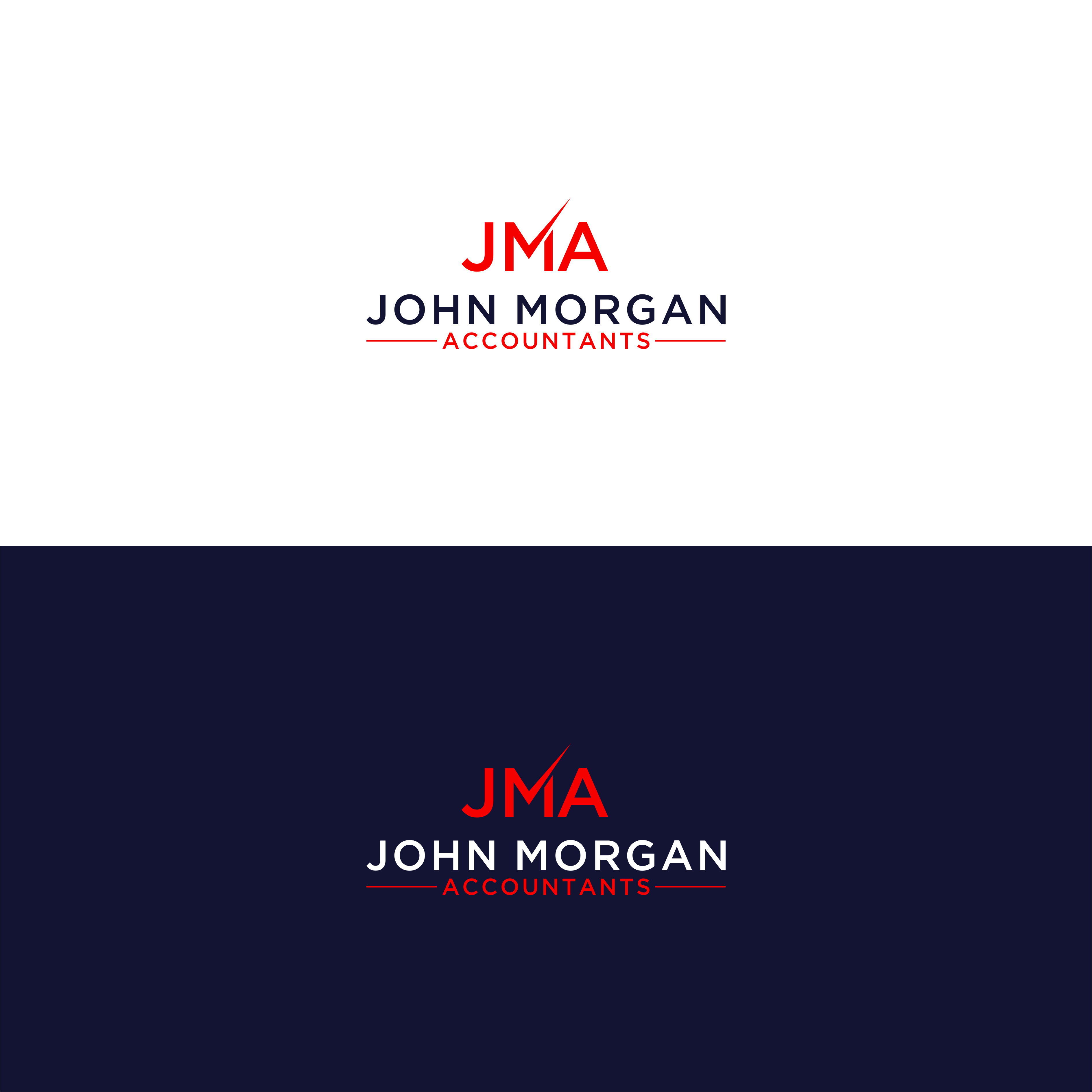Logo Design by achil78 for John Morgan Accountants | Design #27778077