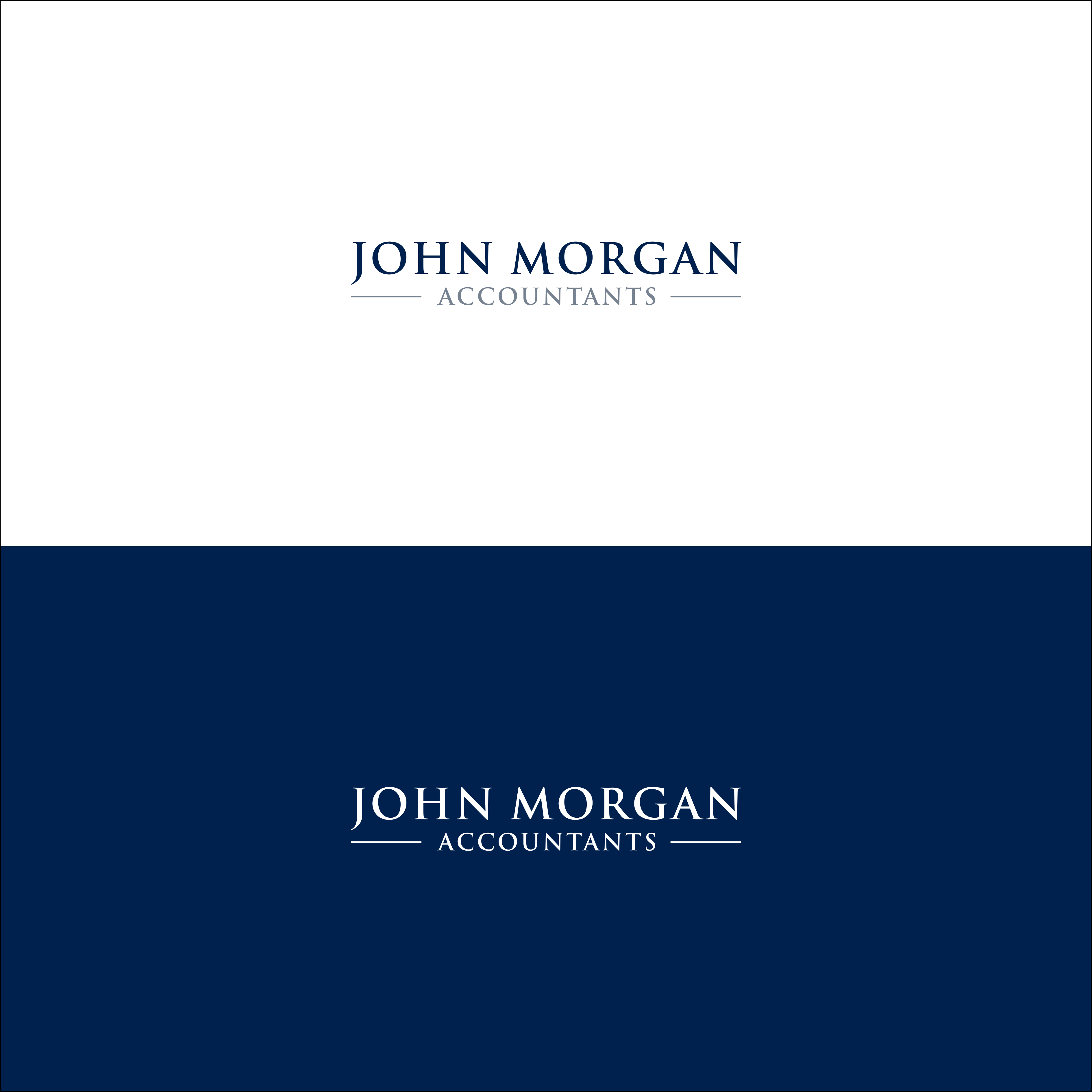 Logo Design by achil78 for John Morgan Accountants | Design #27787163