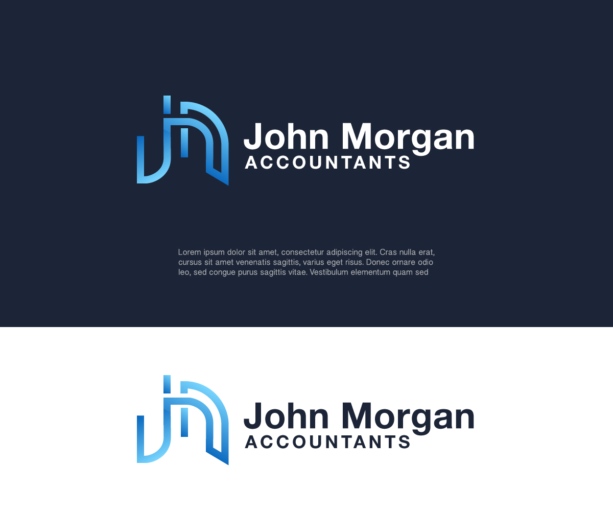 Logo Design by edwinnegz1 for John Morgan Accountants | Design #27755441