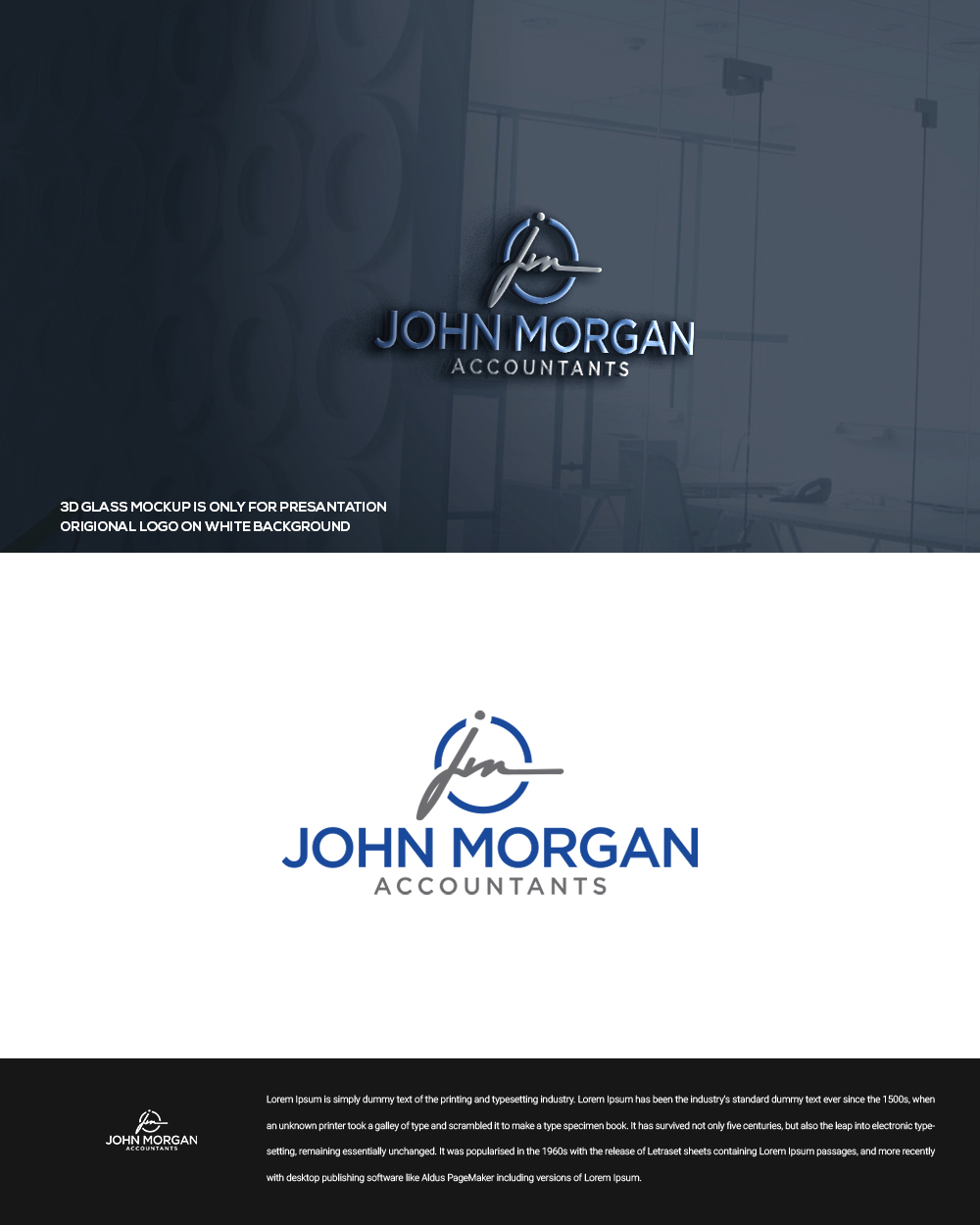 Logo Design by Liimr design for John Morgan Accountants | Design: #27759397