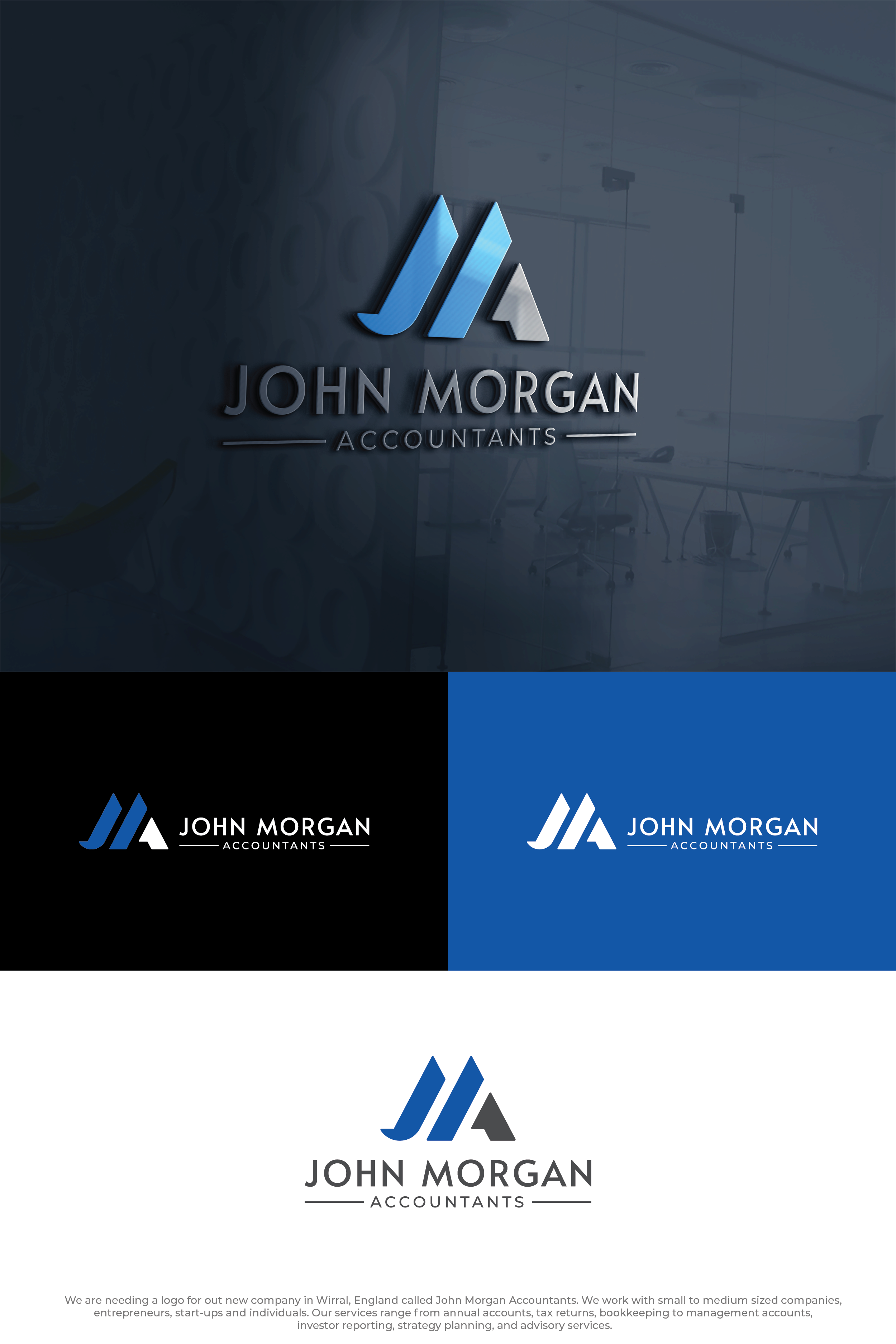 Logo Design by dan-D-dan for John Morgan Accountants | Design #27784611