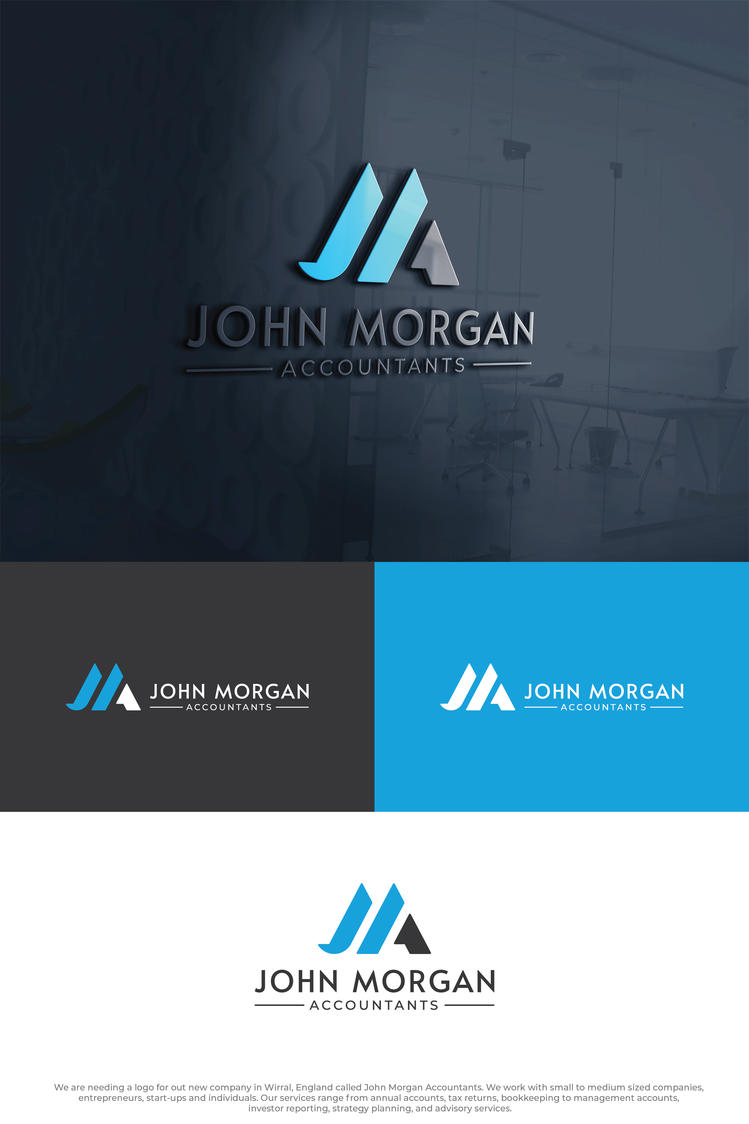 Logo Design by dan-D-dan for John Morgan Accountants | Design #27784735