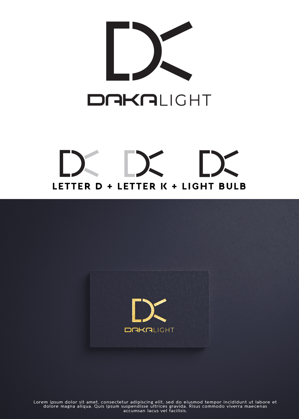 Logo Design by ILLUSTRATOR PRO for Daka Light Ltd | Design #27792617