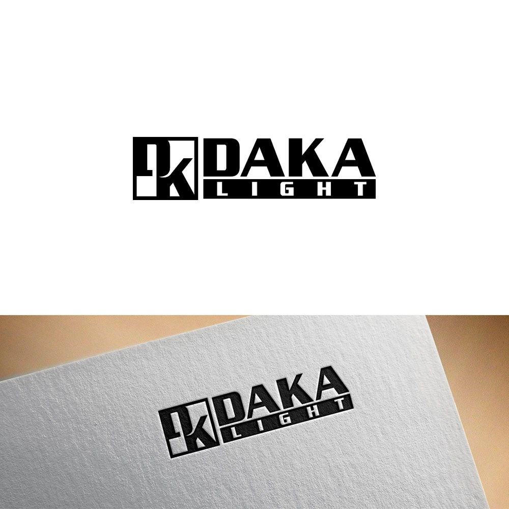 Bold, Modern, Lighting Logo Design for DAKA light by PsyPen | Design ...