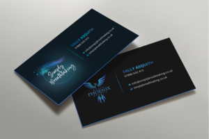 One business card required with 2 company logos and 2 people's details | Design de Carte de Visite par DesignShout