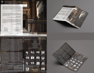 Brochure Design by DraganaK. for Itkan law firm | Design: #27795318