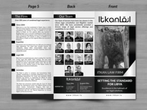 Brochure Design by innovative earth for Itkan law firm | Design: #27769618