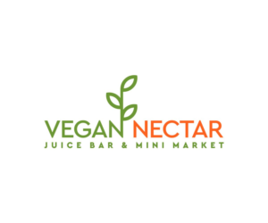 Vegan Nectar Juice Bar & Mini Market | Logo-Design von Thati Designs