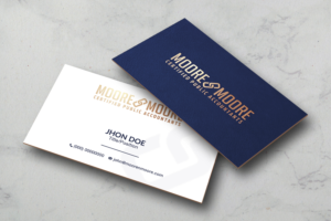 Professional Business Card - TWO SIDES | Business Card Design by R1N_DSGN