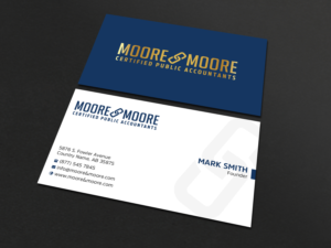 Professional Business Card - TWO SIDES | Visitenkarten-Design von Uttom 2