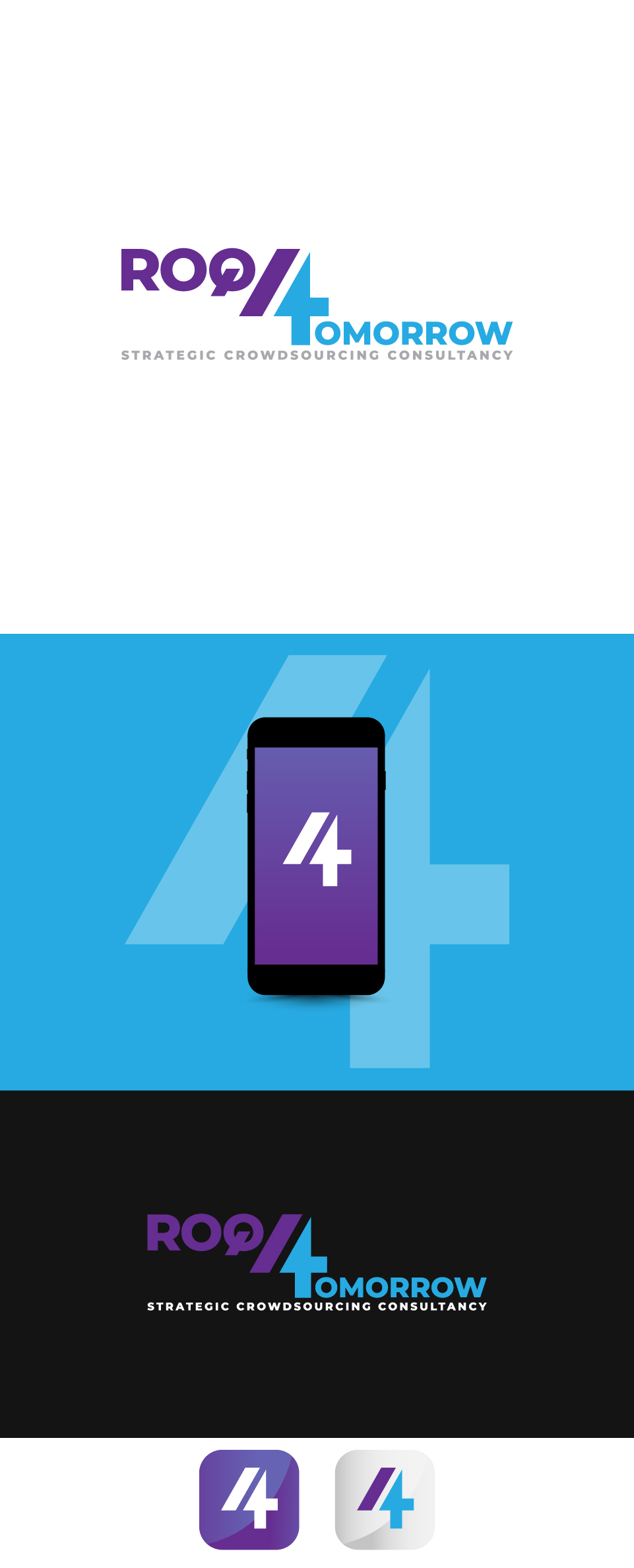 Logo Design by Transformed Design Inc. for ROQ 4 Tomorrow | Design #27792370