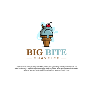 Big Bite Shave Ice. | Logo Design by farisfanjafa
