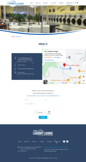Web Design by Sbss for Atlanta Laundry Company, Inc. | Design: #27803743