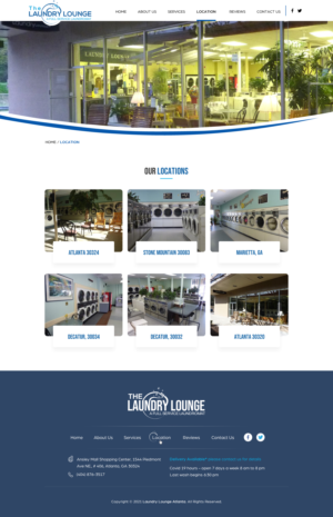 Web Design by Sbss for Atlanta Laundry Company, Inc. | Design: #27803746