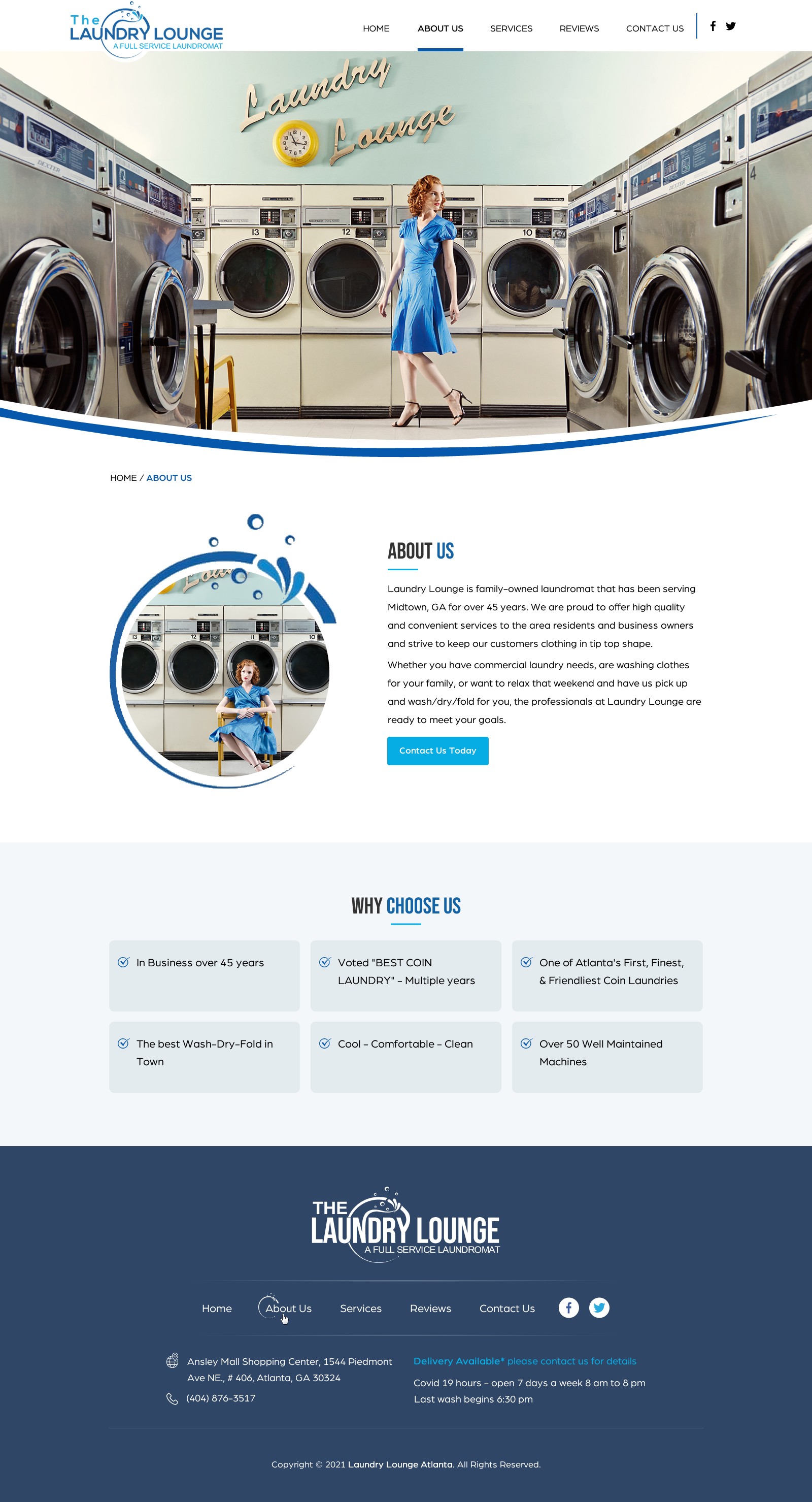 Web Design par Sbss pour Atlanta Laundry Company, Inc. | Design #27815040